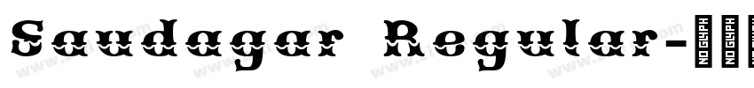 Saudagar Regular字体转换